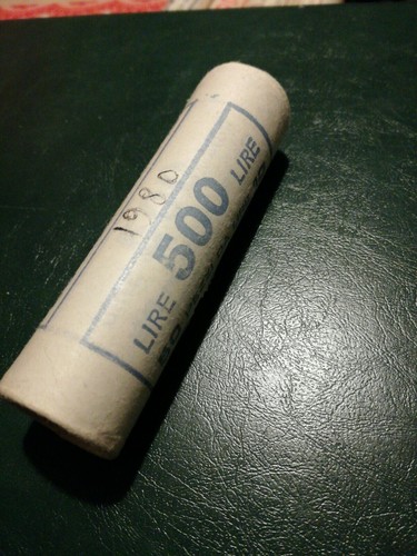 Italia rotolo lire 1980 - 10,