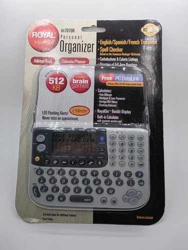 Royal dm7070r organizzatore - royal,