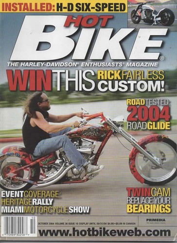 Hot bike magazine october - hot,