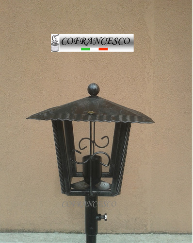 Lampione palo ferro - a,