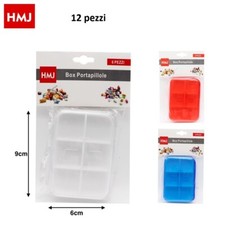 x Set 12 Pezzi Portapillole 6