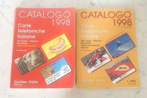 Cataloghi schede telefoniche - 2,