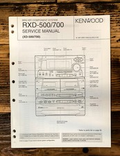 Kenwood rxd 500 700 - kenwood, rxd-500