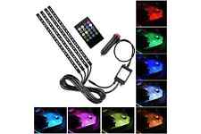 Strisce LED RGB per Auto Illuminazione Interni Sottosedile con App e Telecomando