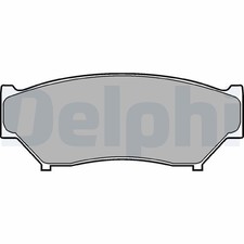 DELPHI LP967 Kit pastiglie