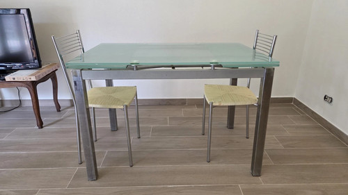 Tavolo allungabile vetro - in,