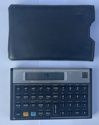 Calcolatrice 15c hp15 - 15c, 15