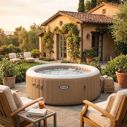 Piscina fuori terra - fuori,