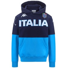 Kappa - Felpa da Unisex mod: eroi hood italia fig cod: 341I2BW