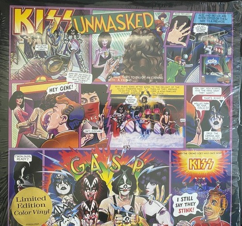 Kiss unmasked splatter - -,