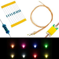 10x LED superluminosi SMD 0402