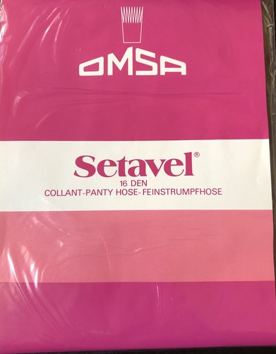 Collant omsa vintage setavel - omsa,