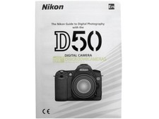 Nikon D50 genuine user's manual. English.