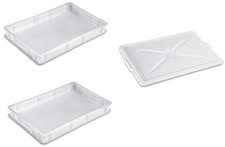 2+1 CASSETTA PORTAIMPASTO + COPERCHIO mod. service cm.60X40X10