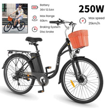 DYU C6 E-Bike 250W Bicicletta