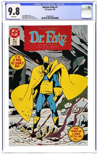 Doctor fate cgc 8 1987 - #1, 9.8