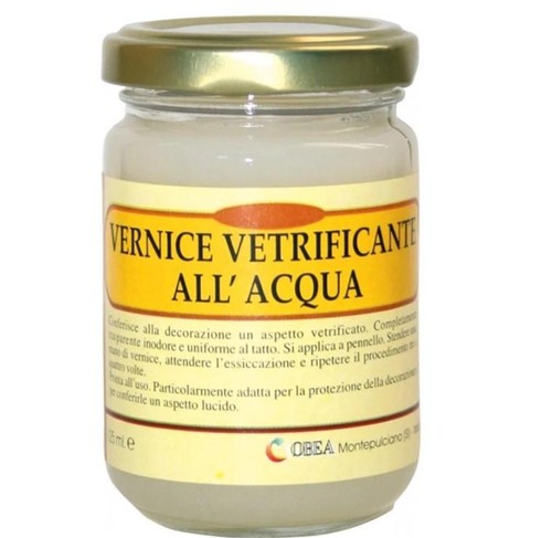 Vernice vetrificante allacqua - vernice,