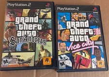 PS2 GTA ETICHETTA NERA Vice