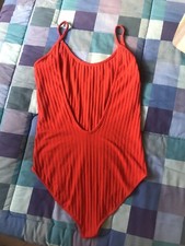 Body Corallo di Zara In Maglina A Costine Tg m