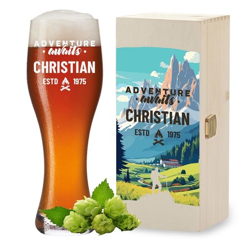 Bicchiere birra frumento - di,