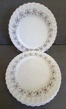 SET 5 PIATTI JOHNSON BROTHERS BROS DELLWOOD GRIGIO ROSA FLOREALE VORTICE HTF