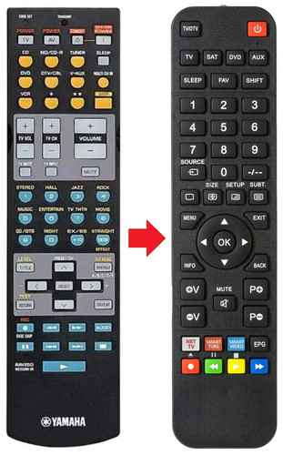 Telecomando adatto per yamaha - adatto,