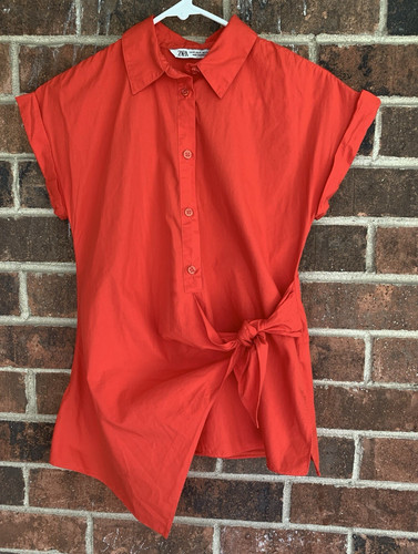 Blusa donna zara - donna, rossa