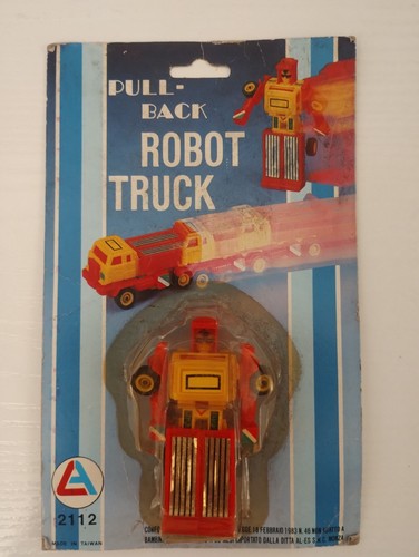 Robot truck pull back - truck,