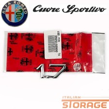 ALFA ROMEO 145 146 155 33 1.7 LOGO FREGIO SIGLA EMBLEMA NUOVO ORIGINALE 60515260