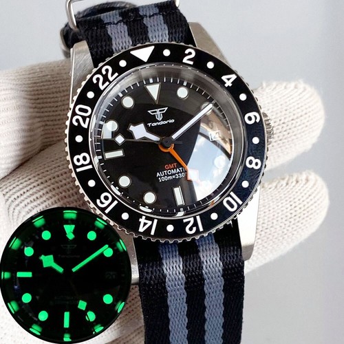 Nh34 gmt orologio automatico - gmt,