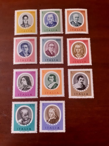 Italia lotto stamps uomini - italia,