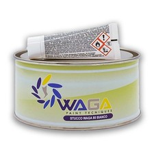 Waga Stucco per Carrozzeria W80 Bianco 2kg Auto e moto + Catalizzatore