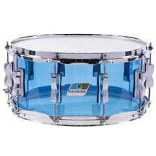 Tamburo rullante Ludwig Vistalite 6,5 x 14 blu