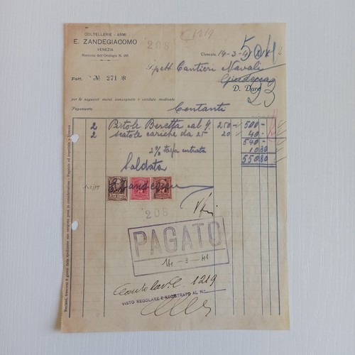 1941 coltellerie armi - 1941,