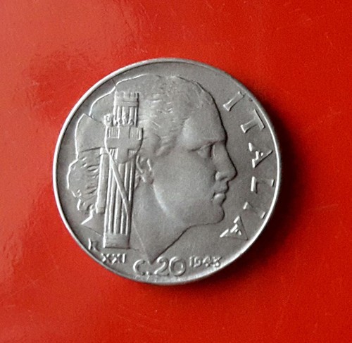 Centesimi 1943 errore - centesimi,