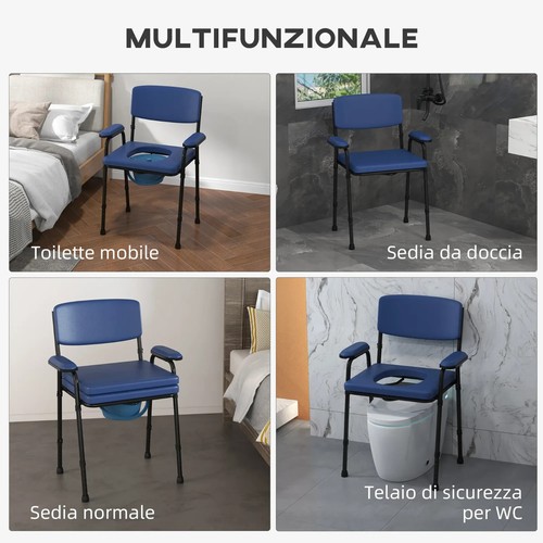 Homcom sedia comoda 1 per - in,