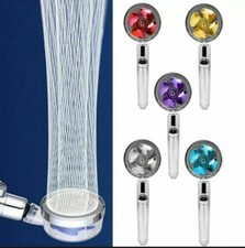 doccia soffione doccino bagno risparmio idrico alta pressione cascata acciaio 