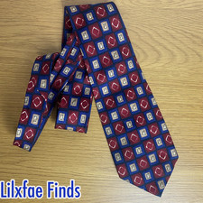 Cravatta geometrica rossa - , e