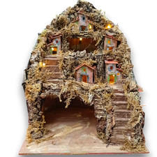 Presepe 2 Grotte mini 25x25x30