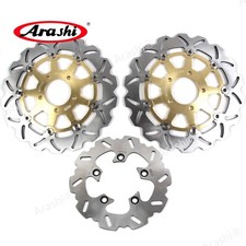 Rotori dischi freno anteriori posteriori per Suzuki GSXR 600 750 2004 2005 GSXR1000 2003 04