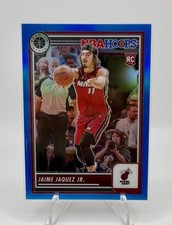 2023-24 Panini Premium Stock #51 Jaime Jaquez Jr. Neon Blue Prizm #/15