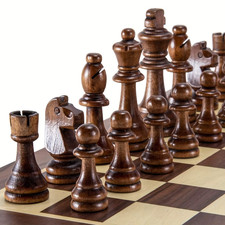 Set 32 Pezzi Scacchi in Legno