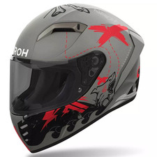 Airoh Casco Integrale Connor Desperado Grigio Arancione Opaco ECE 2206