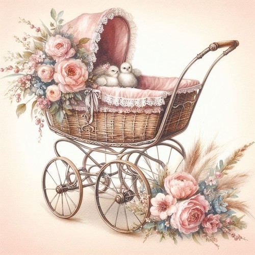 Carrozza casetta vintage