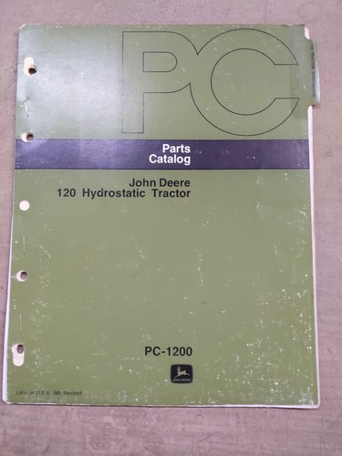 Catalogo ricambi trattore