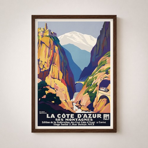 Stampa poster viaggio - poster, vintage