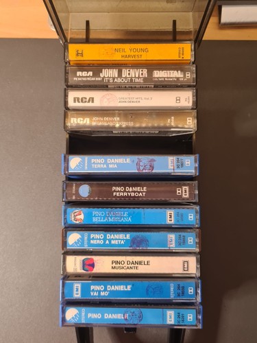 Lotto musicassette anni - lotto, 11