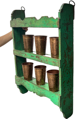 Scaffali indiani vintage - scaffali,