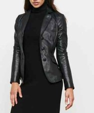 Blazer donna vera pelle di