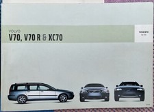 Uso e manutenzione Volvo V70 V70 R XC70 manuale italiano 2004 TP6733 AT0346